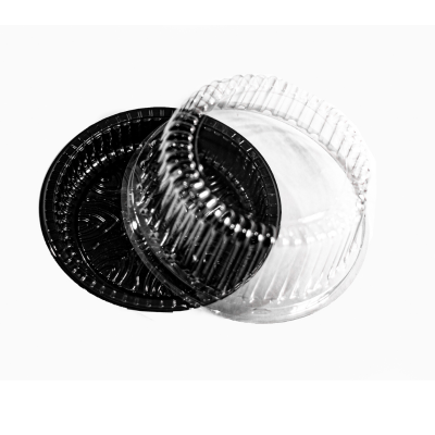 Embalagem P32P redonda com base preta